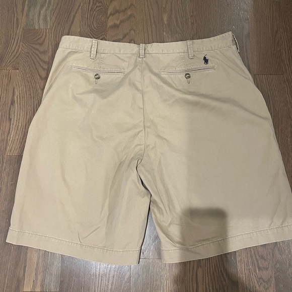 POLO Ralph Lauren Men's Relaxed Fit Twill 10" or 9.1/2” Shorts size 38 khaki - Picture 8 of 11